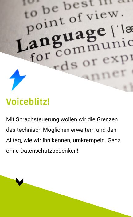Voiceblitz! Start-up